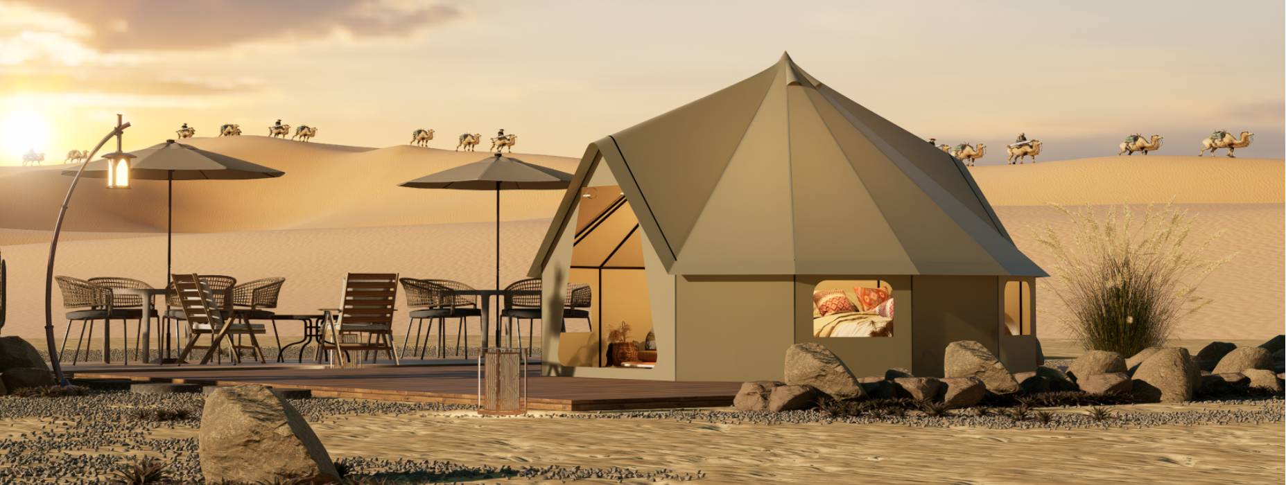 阳东县露营酒店帐篷产品